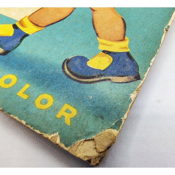 Vintage Dotty Coloring Book 1950 Whitman Follow The Dots Color Activity Retro - Picture 3 of 15